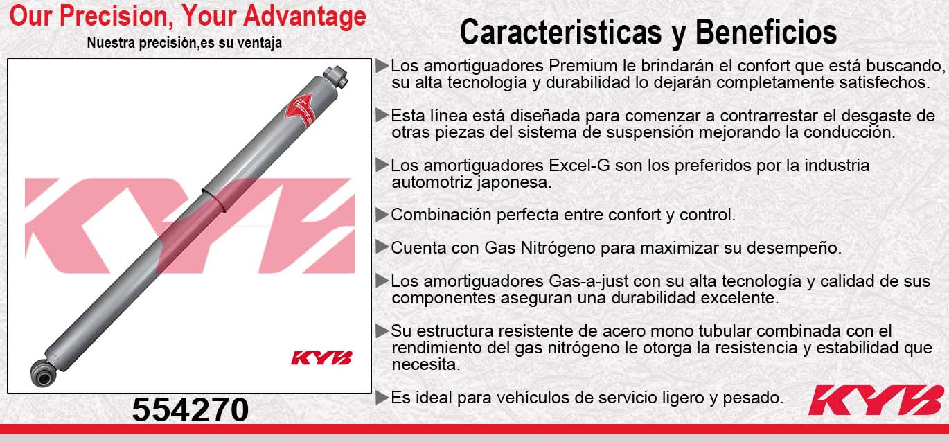 AMORTIGUADOR DELANTERO GAS-A-JUST CHEVROLET SILVERADO O SIERRA PICK UP [SOLO MODELOS 4WD] SILVERADO 1500 (NUEVO DISEÐO) (EXC. 1500 HEAVY DUTY, CREW CAB Y SUSP. QUAD. (1999-2006) - CHEVROLET SONORA / TAHOE 1500 (NO APLICA PARA SUSP. Z55 AUTORIDE & KYB