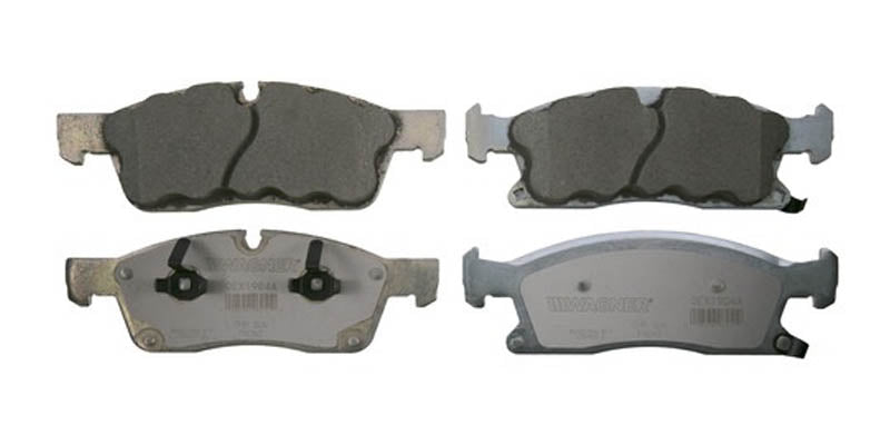 BALATA SEMIMETÁLICA DELANTERA DODGE DURANGO HD 2016-2017 / JEEP GRAND CHEROKEE BR1 2016-2017 / GRAND CHEROKEE BRY HEAVY DUTY 2016-2017 WAGNER