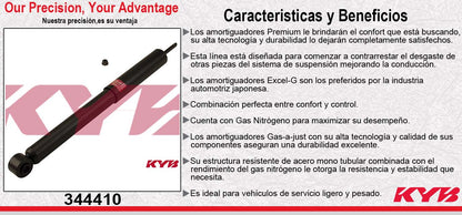 AMORTIGUADOR TRASERO GAS EXCEL-G TOYOTA 4RUNNER (2003-2009) - FJ. CRUISER (2007-2012) KYB