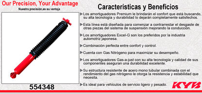 AMORTIGUADOR TRASERO GAS-A-JUST CHEV EXPRESS VAN & PASAJEROS TODOS (2012-2014) KYB