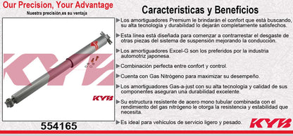 AMORTIGUADOR TRASERO GAS-A-JUST FORD EXPLORER 4X2 Y 4X4 (1991-2006) - EXPLORER SPORT (1995-2001) KYB