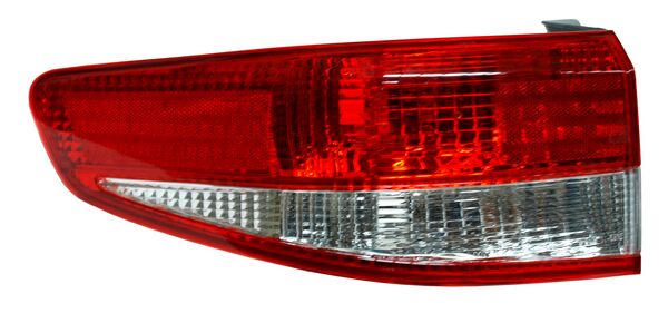CALAVERA IZQUIERDA 4 PUERTAS, SIN ARNÉS, ROJO/BLANCO HONDA ACCORD 2003-2004 TYC