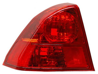 CALAVERA IZQUIERDA 4 PUERTAS, SIN ARNÉS HONDA ROJO CIVIC 2003-2005 TYC