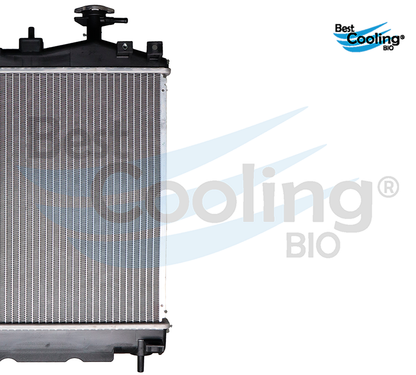 RADIADOR TRANSMISIÓN AUTOMATICA ANTICONGELANTE DODGE ATTITUDE 3L 1.2 LTS 2015-2024 MITSUBISHI MIRAGE 3L 1.2 LTS 2015-2024 CON Y SIN A/C BEST COOLING
