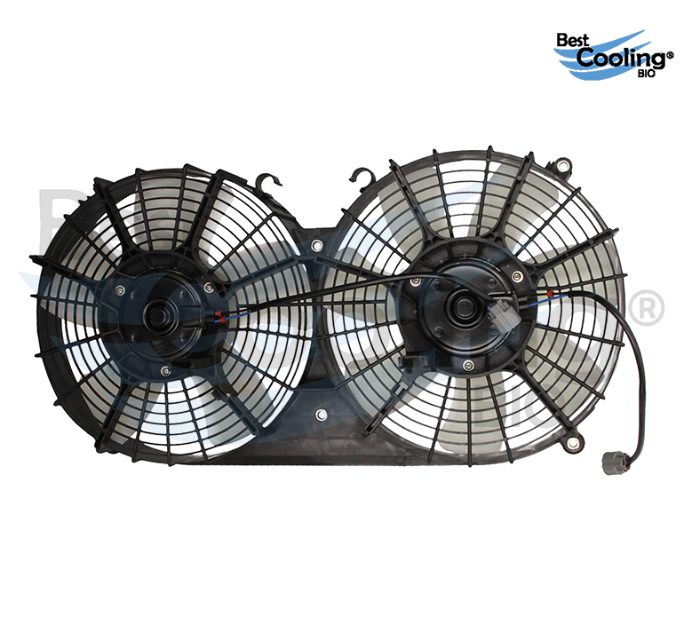 MOTOVENTILADOR 7 ASPAS TOYOTA TRUCK HIACE 2.7L 2006-2019 TRANSMISION MANUAL 5- BEST COOLING