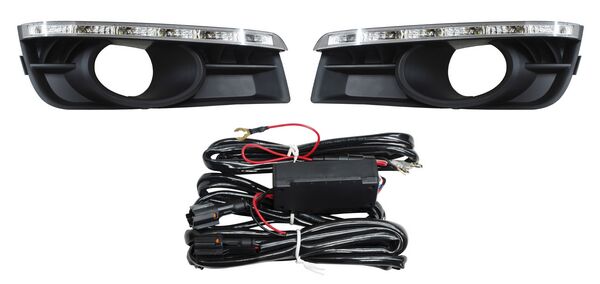 PARRILLA CHEVROLET CRUZE 2010-2016 P / FARO NIEBLA C / LEDS JGO TYG