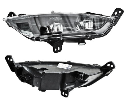 FARO DE NIEBLA DODGE CHRYSLER 200 2015-2016 FONDO NEGRO CON FOCO . DERECHO TYG