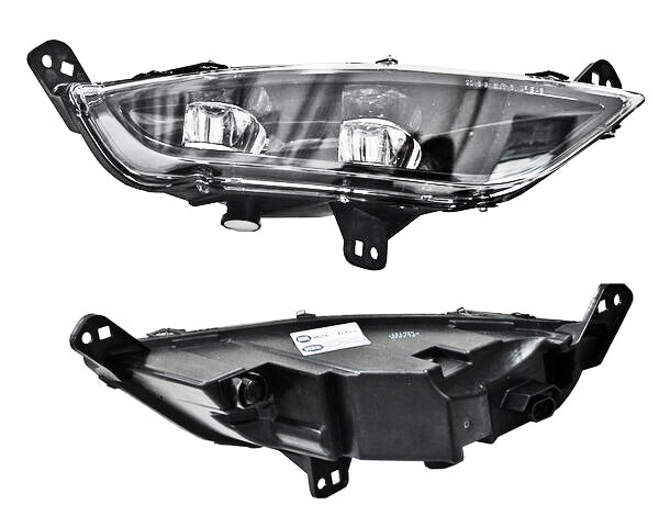 FARO DE NIEBLA DODGE CHRYSLER 200 2015-2016 FONDO NEGRO CON FOCO IZQUIERDO TYG