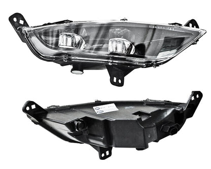 FARO DE NIEBLA DODGE CHRYSLER 200 2015-2016 FONDO NEGRO CON FOCO IZQUIERDO TYG