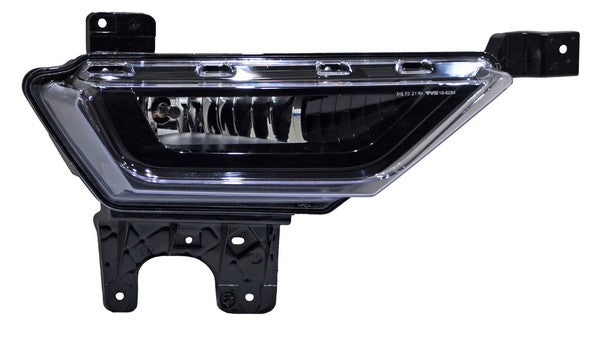 FARO DE NIEBLA FORD PICKUP 2023-2025 CON FOCO FONDO NEGRO DERECHO TYG