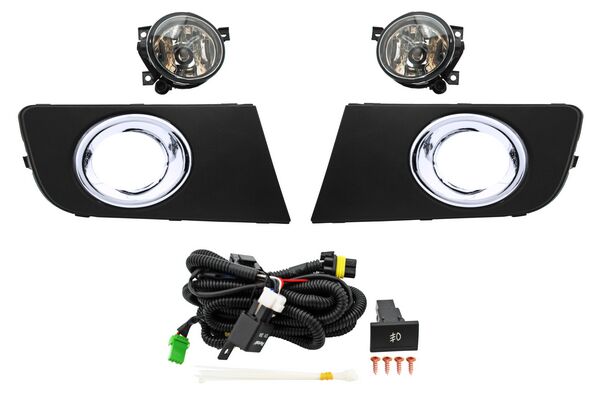 FARO DE NIEBLA VOLKSWAGEN AMAROK 2010-2017 C / PARRILLA C / CROM JGO 352 750.04 TYG