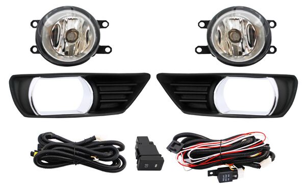 FARO DE NIEBLA TOYOTA CAMRY 2007-2009 C / PARRILLA JGO TYG