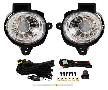 FARO DE NIEBLA TOYOTA HILUX 2012-2015 LED C / BASE JGO TYG