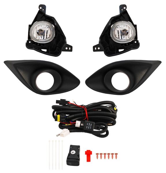 FARO DE NIEBLA MAZDA 2 2012-2015 C / PARRILLA JGO 352 TYG