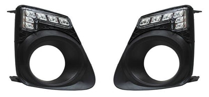 PARRILLA TOYOTA COROLLA 2011-2013 C / LEDS FORMA L P / FARO NIEBLA JGO TYG