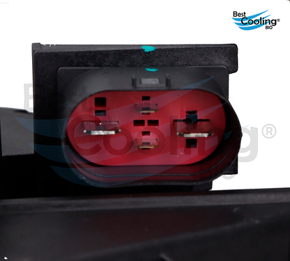 MOTOVENTILADOR VOLKSWAGEN JETTA A6 2.0L 2011-2018 TURBO BORA 2.0L 2006-2010 TURBO VOLKSWAGEN TRUCK TIGUAN 2.0L 2012-2017 TURBO BEST COOLING