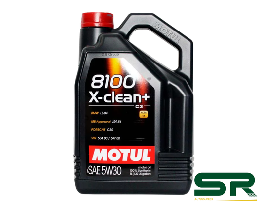 ACEITE PARA MOTOR GASOLINA SAE 5W30 SYNTHETIC 5L MOTUL