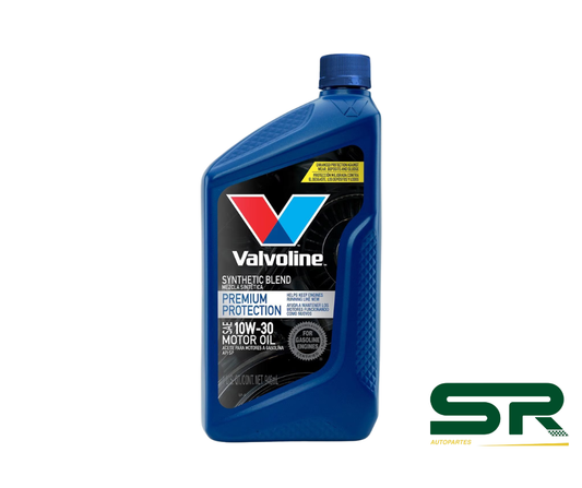 ACEITE PREMIUM PROTECTION SAE 10W30 MEZCLA SYNTHETIC 1L VALVOLINE