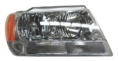 FARO DERECHO FONDO CROMADO JEEP GRAND CHEROKEE 1999-2004 CUARTO BCO TYC
