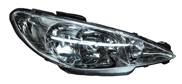FARO DERECHO PEUGEOT 206 2003-2009 TYC
