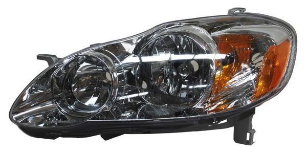 FARO IZQUIERDO FONDO CROMADO TOYOTA COROLLA 2005-2008 TYC