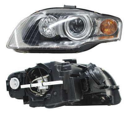 FARO IZQUIERDO CON LUPA AS AUDI A4 2005-2008 CUARTO C / FOCOS SIN BAL TRA P / XENON .11 TYC
