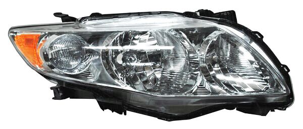 FARO DERECHO FONDO CROMADO TOYOTA COROLLA 2009-2010 TYC
