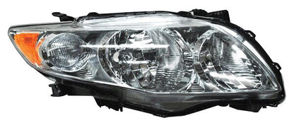 FARO DERECHO FONDO CROMADO TOYOTA COROLLA 2009-2010 TYC