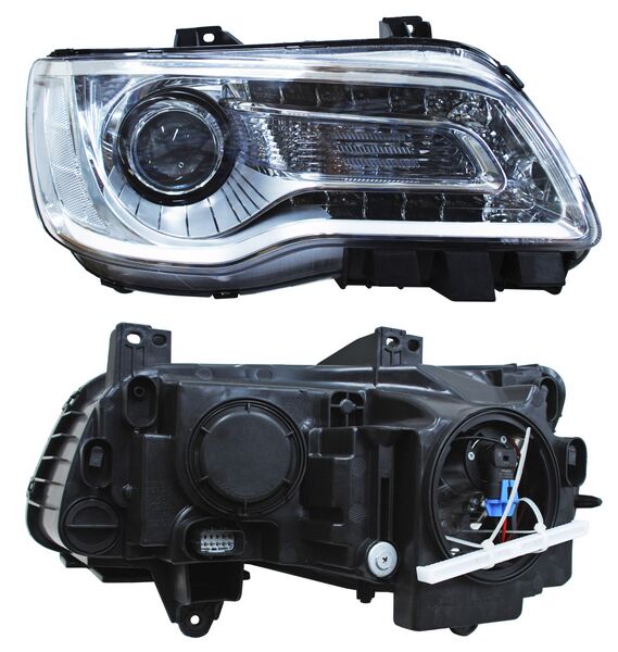 FARO DERECHO FONDO CROMADO CHRYSLER 300 2015-2017 TYC