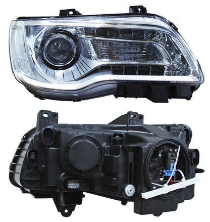 FARO DERECHO FONDO CROMADO CHRYSLER 300 2015-2017 TYC