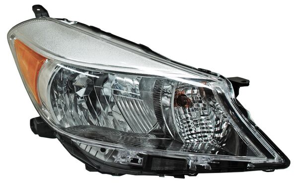 FARO DERECHO FONDO CROMADO TOYOTA YARIS 2012-2014 TYC