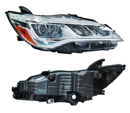 FARO DERECHO FONDO CROMADO LED TOYOTA CAMRY 2015-2017 S TYC