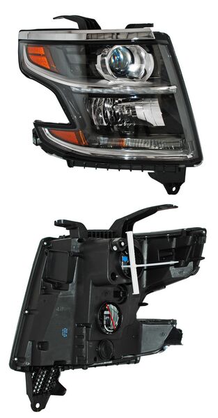 FARO DERECHO CROMADO CHEVROLET SUBURBAN / TAHOE 2018-2020 C / MOLD SUP TYC