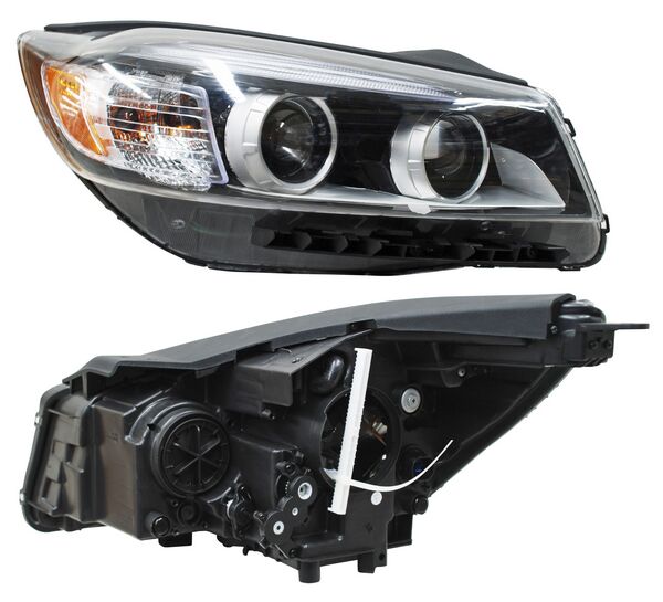 FARO DERECHO CON LUZ DE DÍA KIA SORENTO 2016-2018 TYC