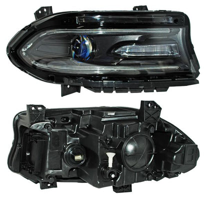 FARO DERECHO LED DODGE CHARGER 2016-2019 BULBO HB3 (9005) C / S TYC