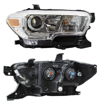 FARO DERECHO FONDO CROMADO TOYOTA TACOMA 2016-2023 TYC