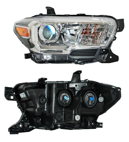 FARO DERECHO FONDO CROMADO TOYOTA TACOMA 2017-2023 TYC