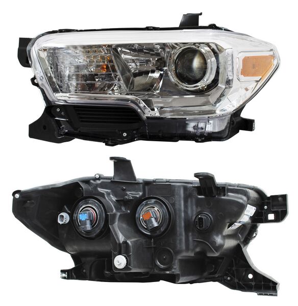 FARO IZQUIERDO FONDO CROMADO TOYOTA TACOMA 2016-2023 TYC