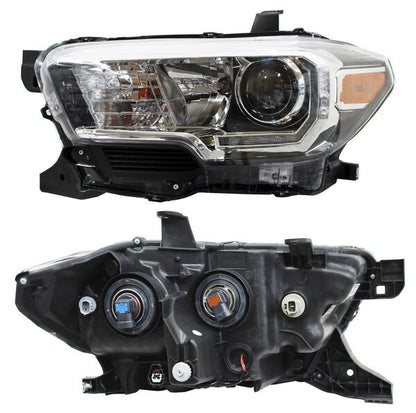 FARO IZQUIERDO FONDO NEGRO LED TOYOTA TACOMA 2016-2023 S TYC