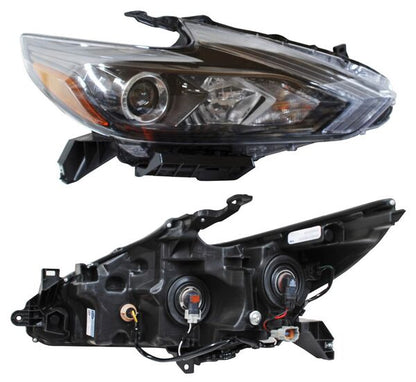 FARO DERECHO FONDO NEGRO NISSAN ALTIMA 2017-2018 TYC