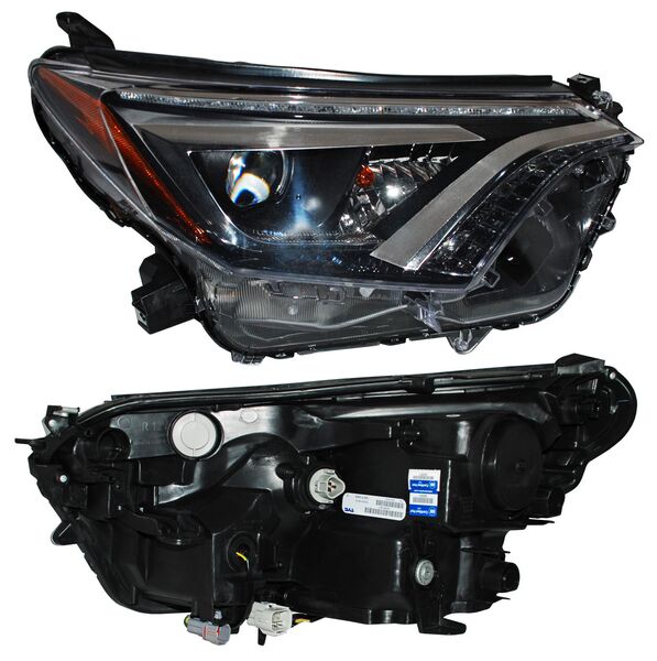 FARO DERECHO LED TOYOTA RAV-4 2016-2018 S CCC3 TYC