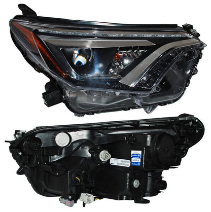 FARO DERECHO LED TOYOTA RAV-4 2016-2018 S CCC3 TYC