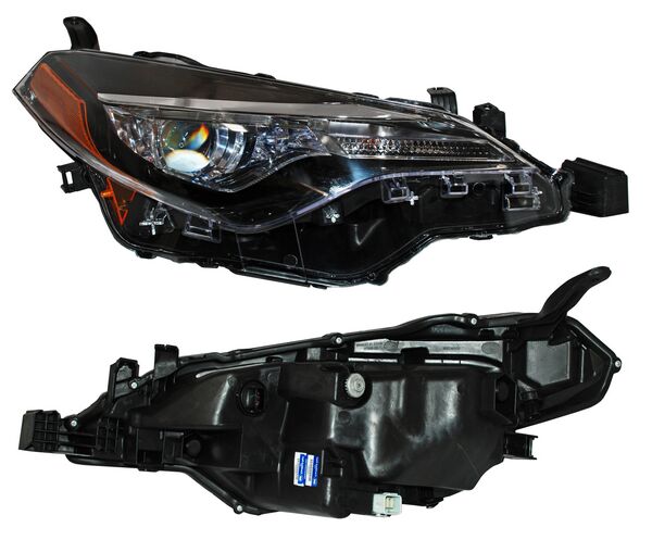 FARO DERECHO LED TOYOTA COROLLA 2017-2019 B E / LE S TYC