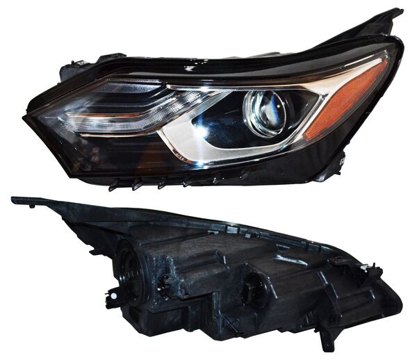 FARO IZQUIERDO CON LUZ DE DÍA LED CHEVROLET EQUINOX 2018-2021 S TYC