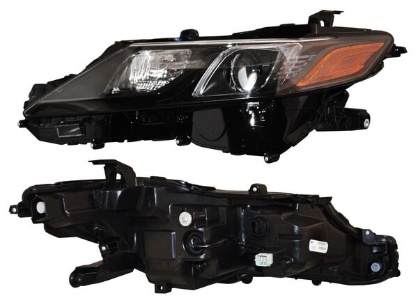 FARO IZQUIERDO NEGRO FILO LED TOYOTA CAMRY 2021-2022 SE S TYC