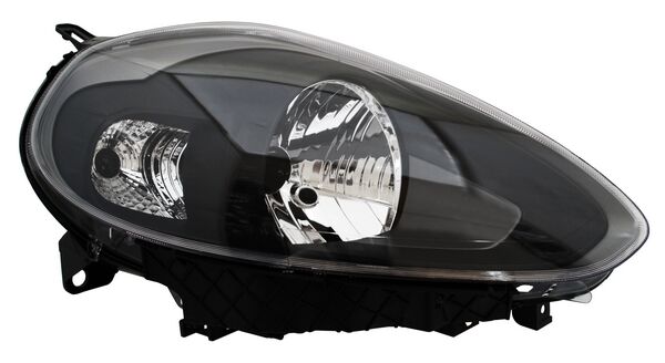 FARO DERECHO FONDO NEGRO FIAT PUNTO 2013-2015 TYC