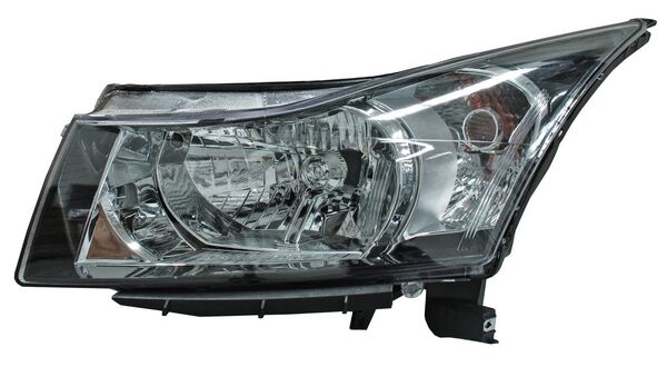 FARO IZQUIERDO NEGRO FILO CHEVROLET CRUZE 2010-2012 TYC