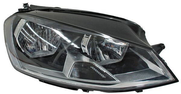 FARO DERECHO CON MOTOR ELÉCTRICO VOLKSWAGEN GOLF 2016-2017 REFLEJANTE BCO TYC