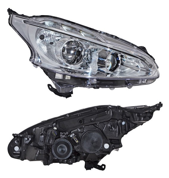 FARO DERECHO LED PEUGEOT 208 2013-2016 S TYC