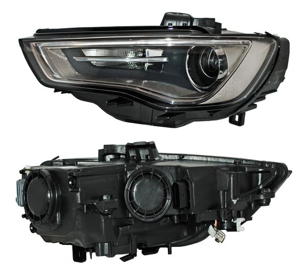 FARO IZQUIERDO CON MOTOR ELÉCTRICO LED AUDI A3 2013-2016 S HUMO CCC2 TYC